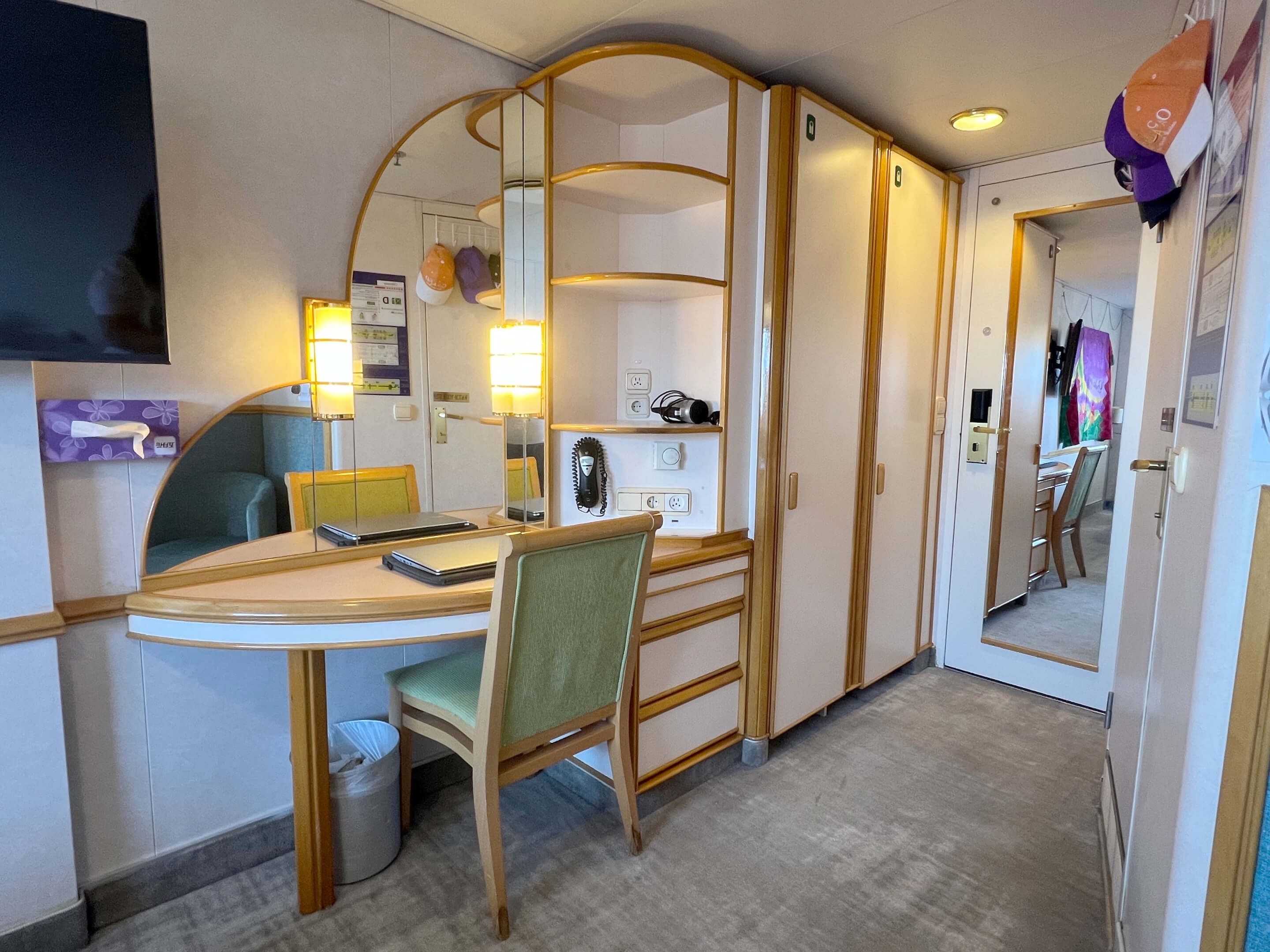 Writing desk and storage